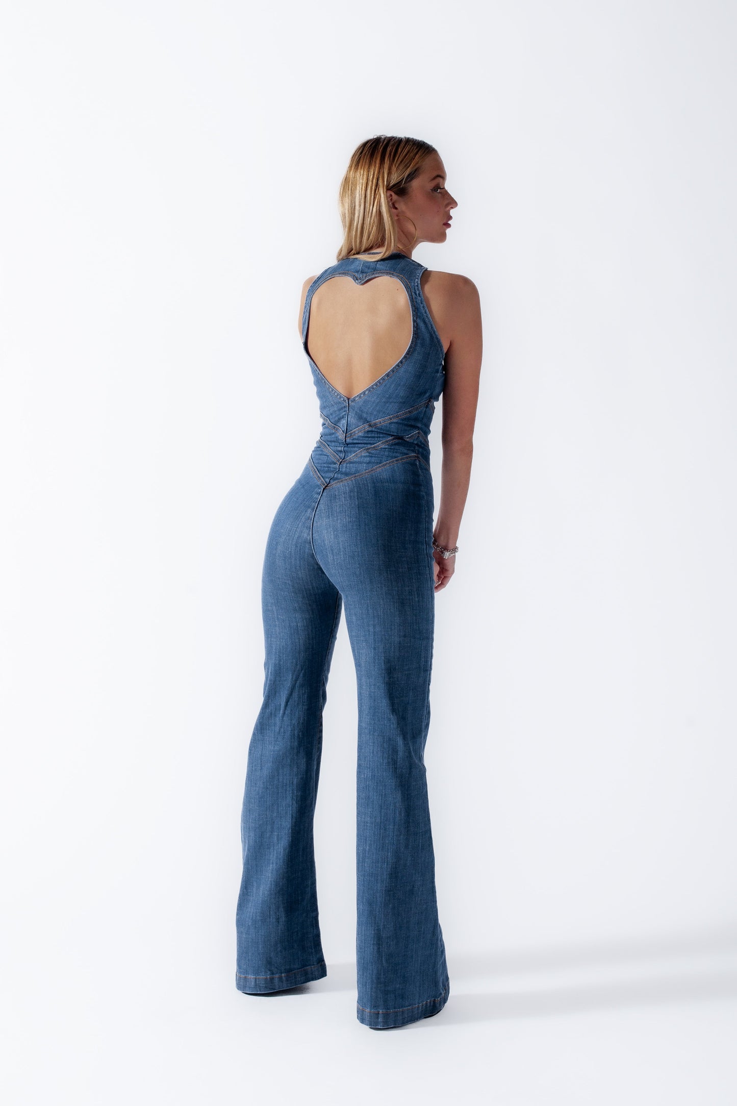 SOPHIA™ | DENIM JUMPSUIT